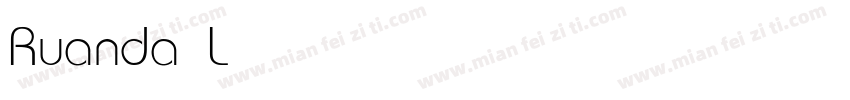 Ruanda Light 常字体转换